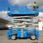 Plataforma Tijera Diésel – 18 m uso