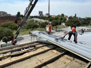 Ventosa para Paneles Sándwich uso