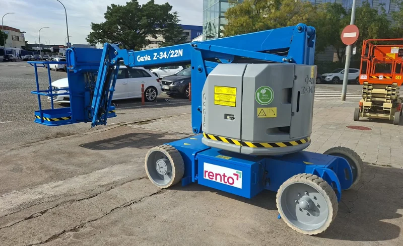 alquiler de brazo electrico 12 m