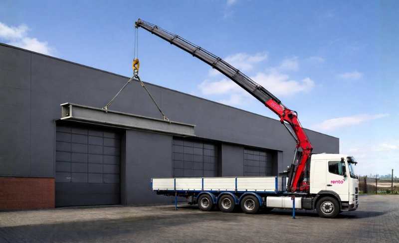 alquiler camion gura en Barcelona con conductor