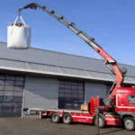 camión grúa pluma con conductor alquiler