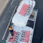 Alquiler de camión grúa para transporte de residuos con amianto (fibrocemento) - Imagen 2