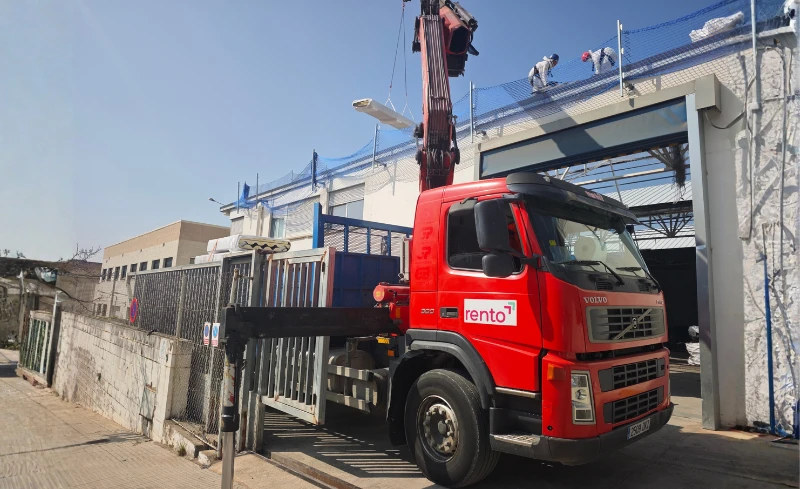 alquiler camion grua de Rento
